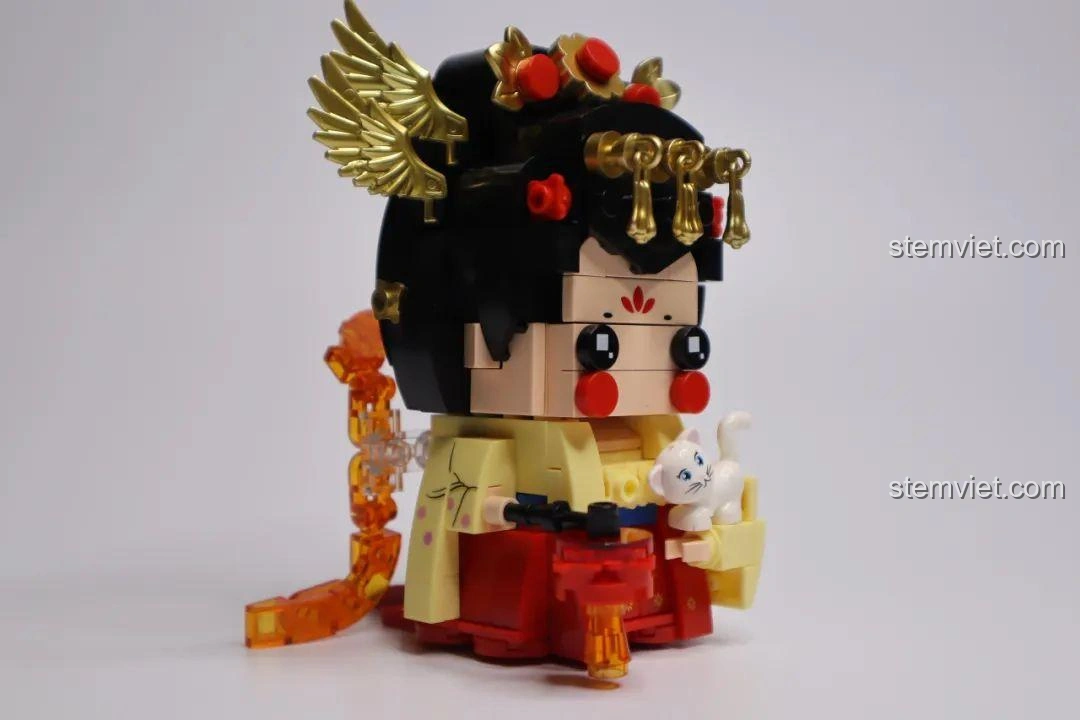 Mô hình Dương Quý Phi Wekki 516030 nhìn từ góc nghiêng, trải nghiệm Wekki 516 030 Thái Bình Công Chúa.