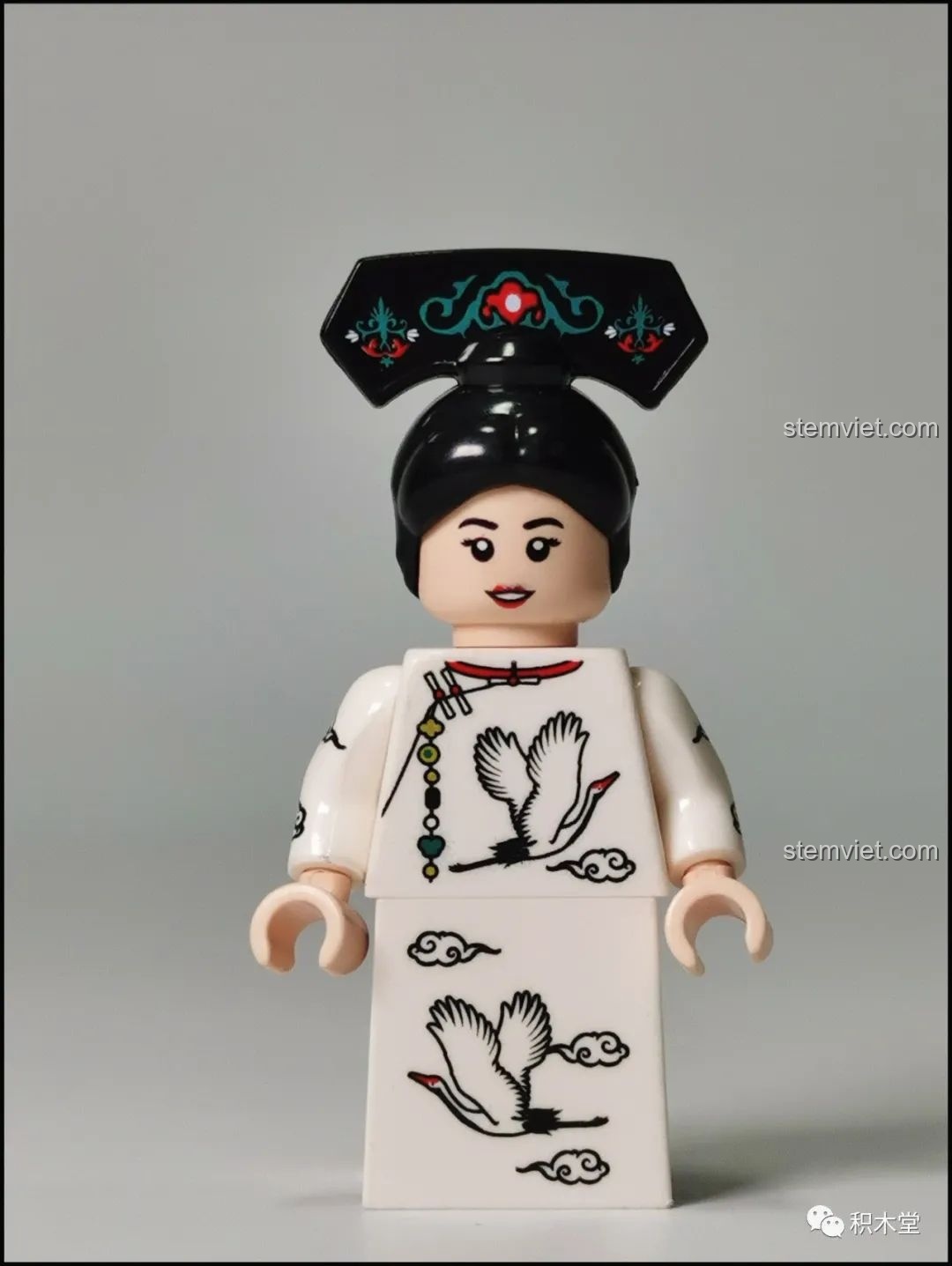 Mô hình hoàn chỉnh của bộ lắp ghép Wekki 506005 Vườn Thượng Uyển Bốn Mùa: Cảnh Đông