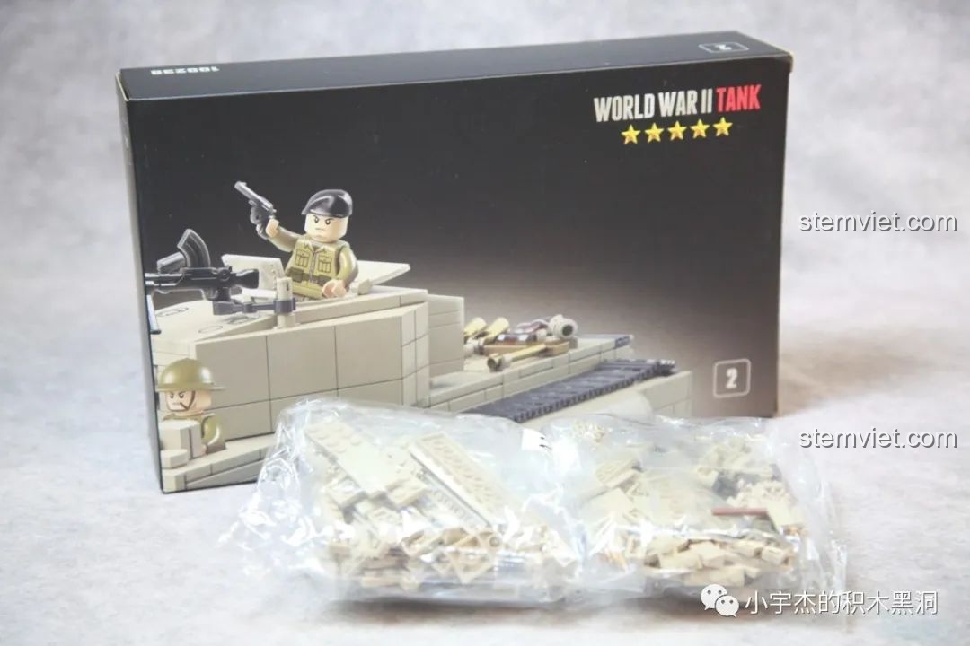 Mô hình xe tăng Churchill MK.I QUANGUAN 100238 đã hoàn thành