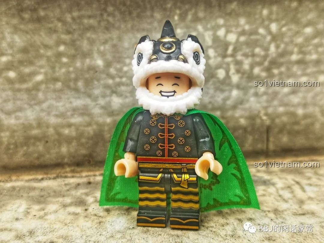 Mô hình Lego chú chó văn phòng hài hước