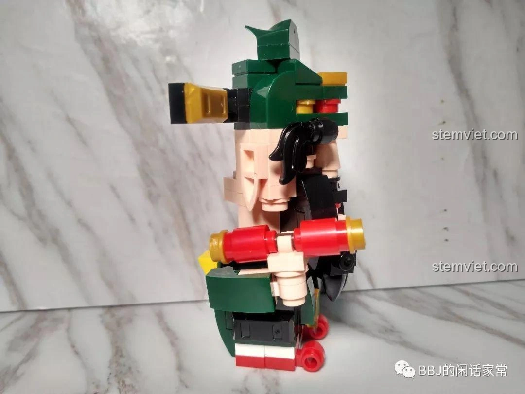 Mô hình Lộc Tinh ZHEGAO QL0953-2 gần như hoàn thiện, chỉ còn thiếu một vài chi tiết cuối cùng, thể hiện sự tỉ mỉ.