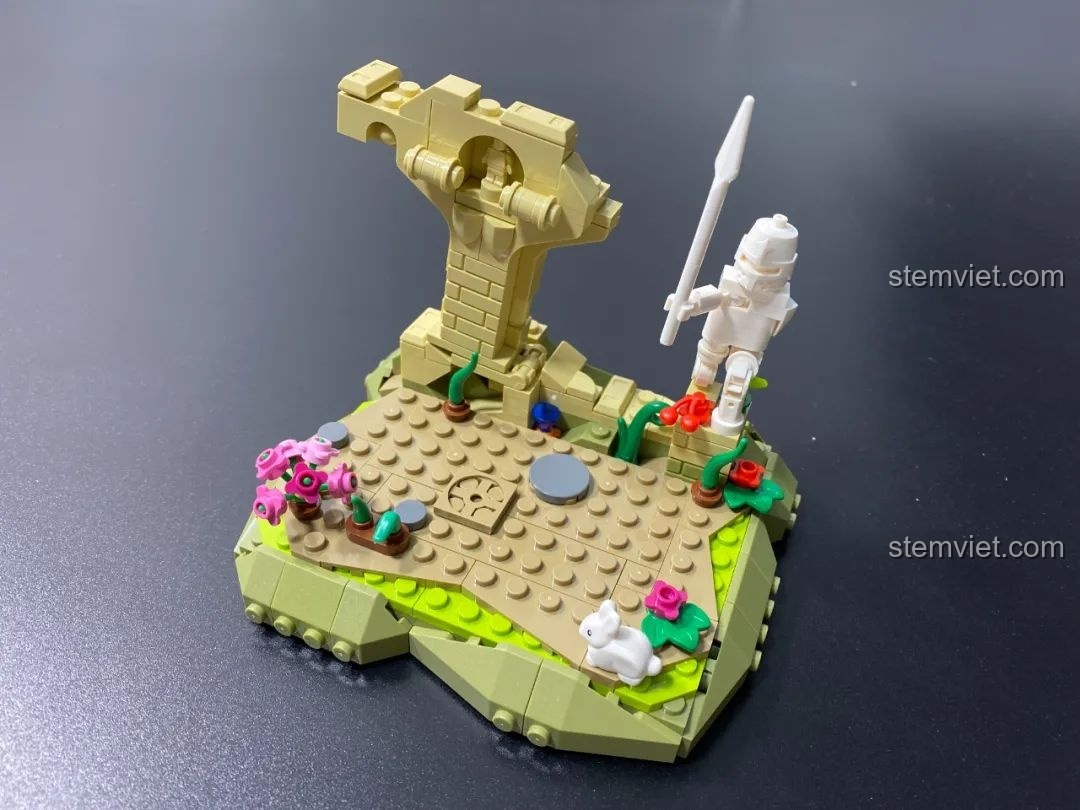 Ốc sên hoàn thành đồ chơi lắp ráp Pantasy 15003 Nàng Công Chúa Ốc Sên, mô hình ốc sên bộ Pantasy