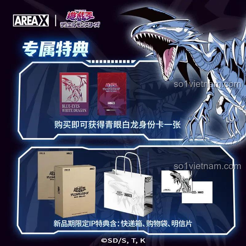 Mô hình Rồng Xanh Mắt Xanh AREA-X AB0004 khớp nối cử động