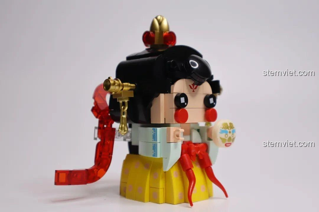 Mô hình Thái Bình Công Chúa Wekki 516030 nhìn từ góc nghiêng, đồ chơi mô hình Võ Tắc Thiên cho con gái 6+.