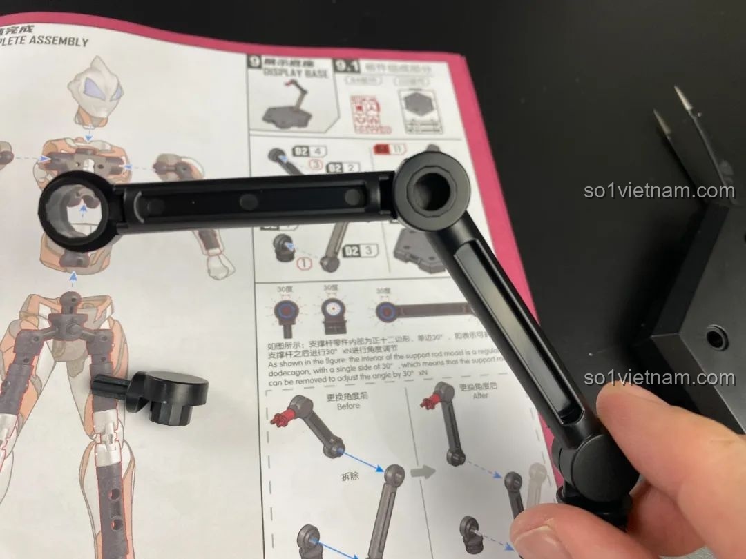 Mô hình lắp ráp Ultraman Geed BLOKEES hoàn thiện với đầy đủ các bộ phận