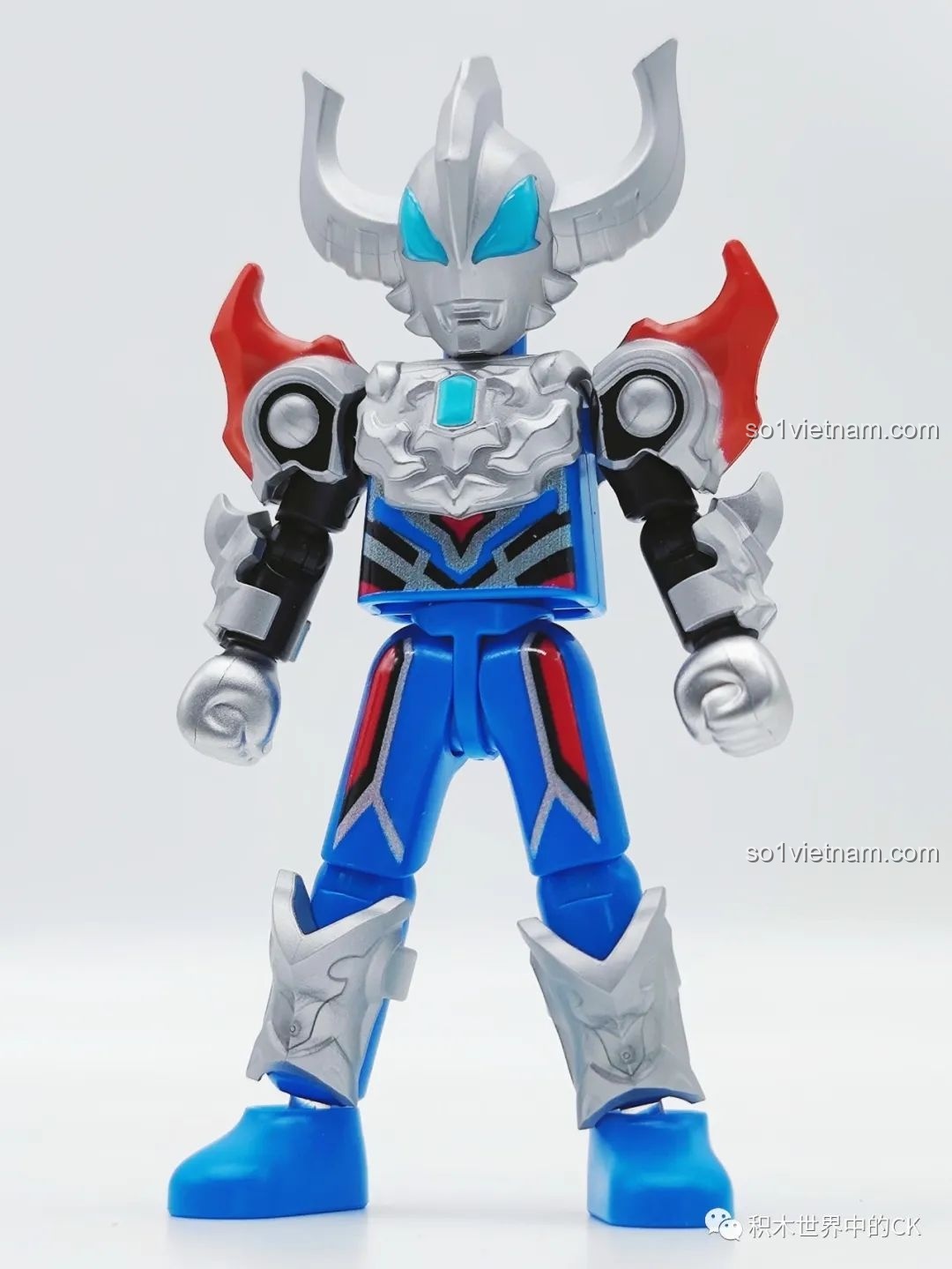 Mặt sau mô hình Ultraman Geed Solid Burning BLOKEES GV-04 03