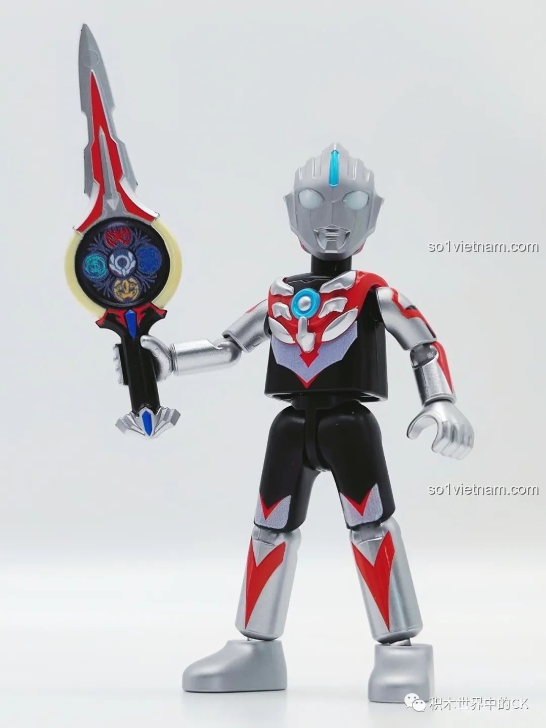 Mô hình Ultraman Orb BLOKEES GV-03 07 cầm kiếm