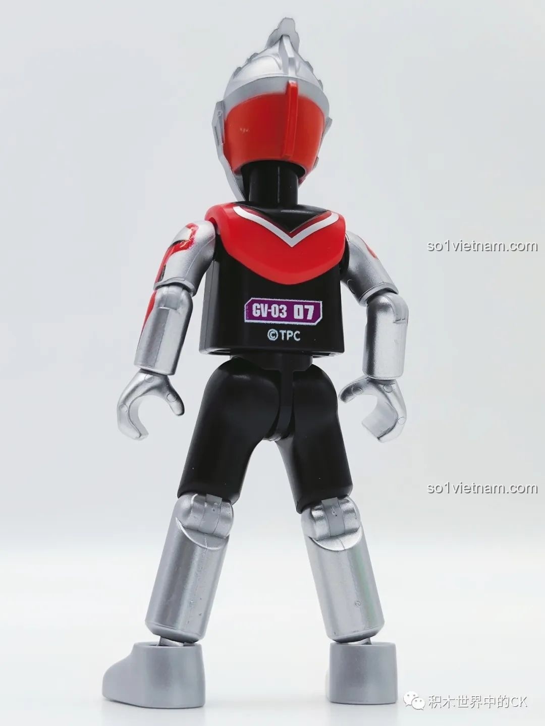 Mặt sau mô hình Ultraman Orb BLOKEES GV-03 07