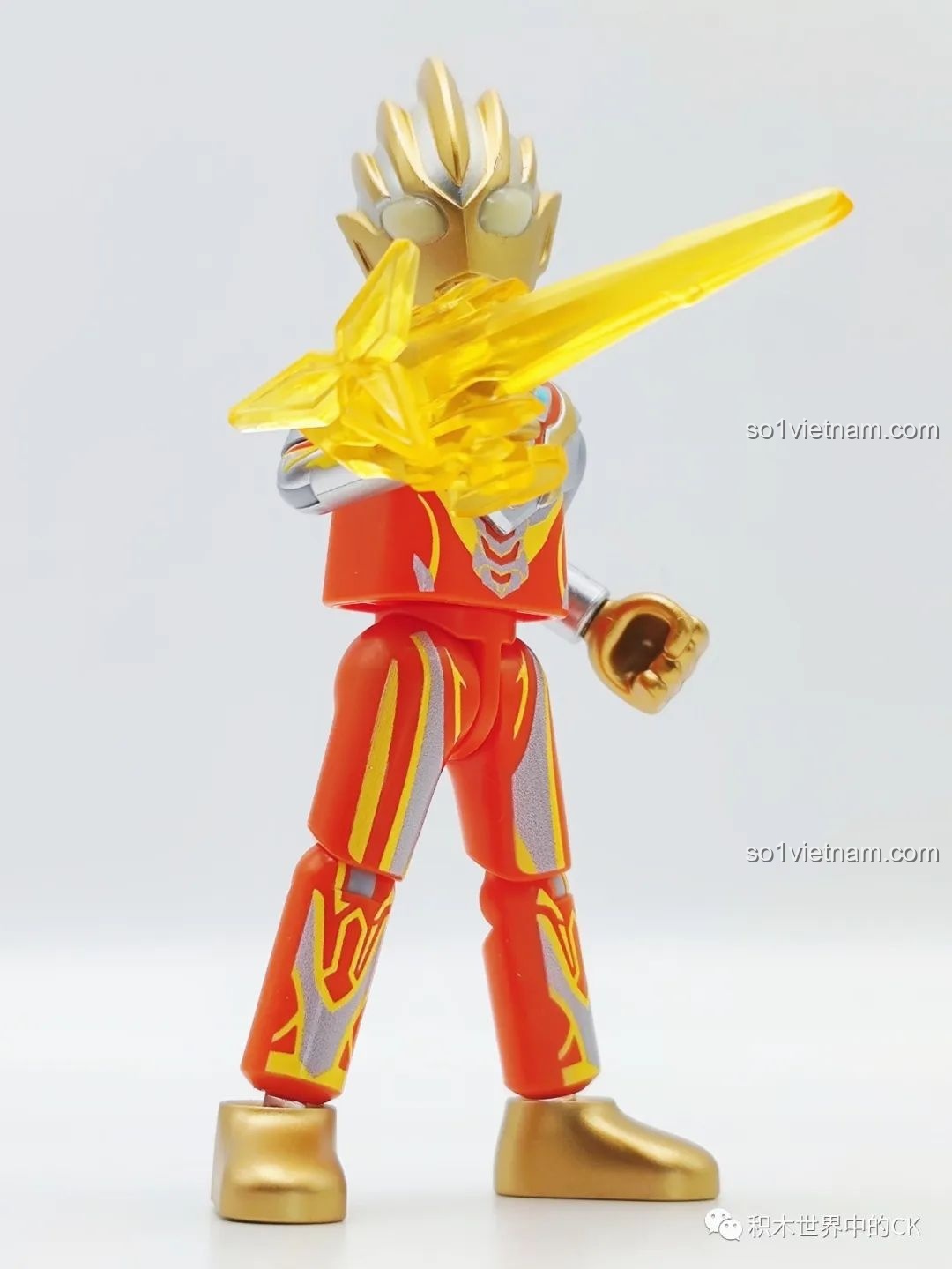 Mô hình Ultraman Trigger BLOKEES GV-02 05 cầm vũ khí khác