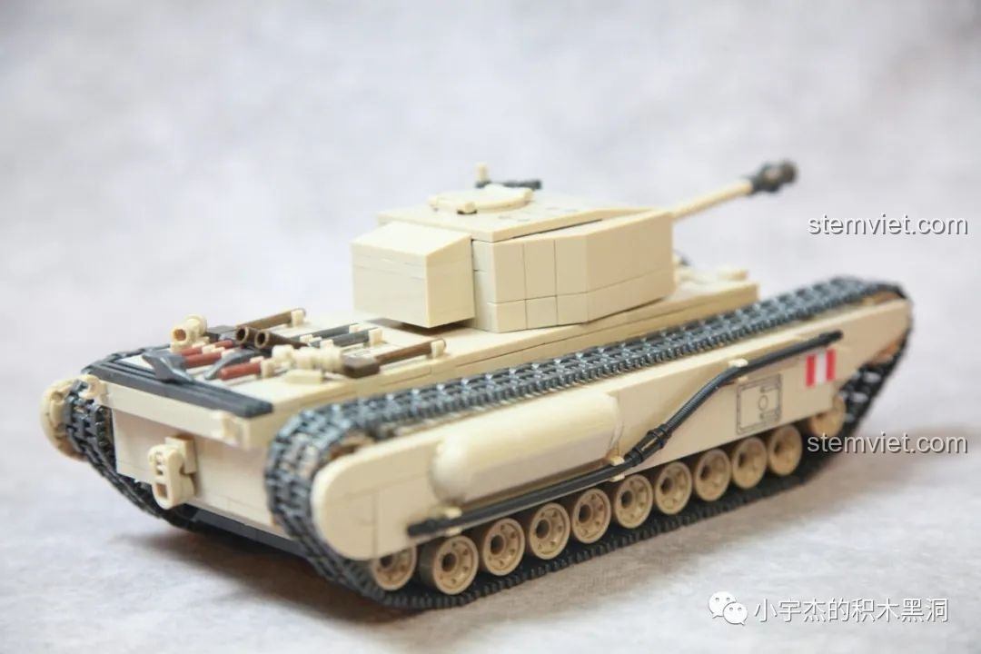 Mô hình xe tăng KV-1 và KV-2 QUANGUAN
