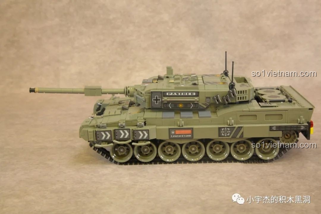 Một mô hình xe tăng Leopard của Đức, không liên quan đến T28.