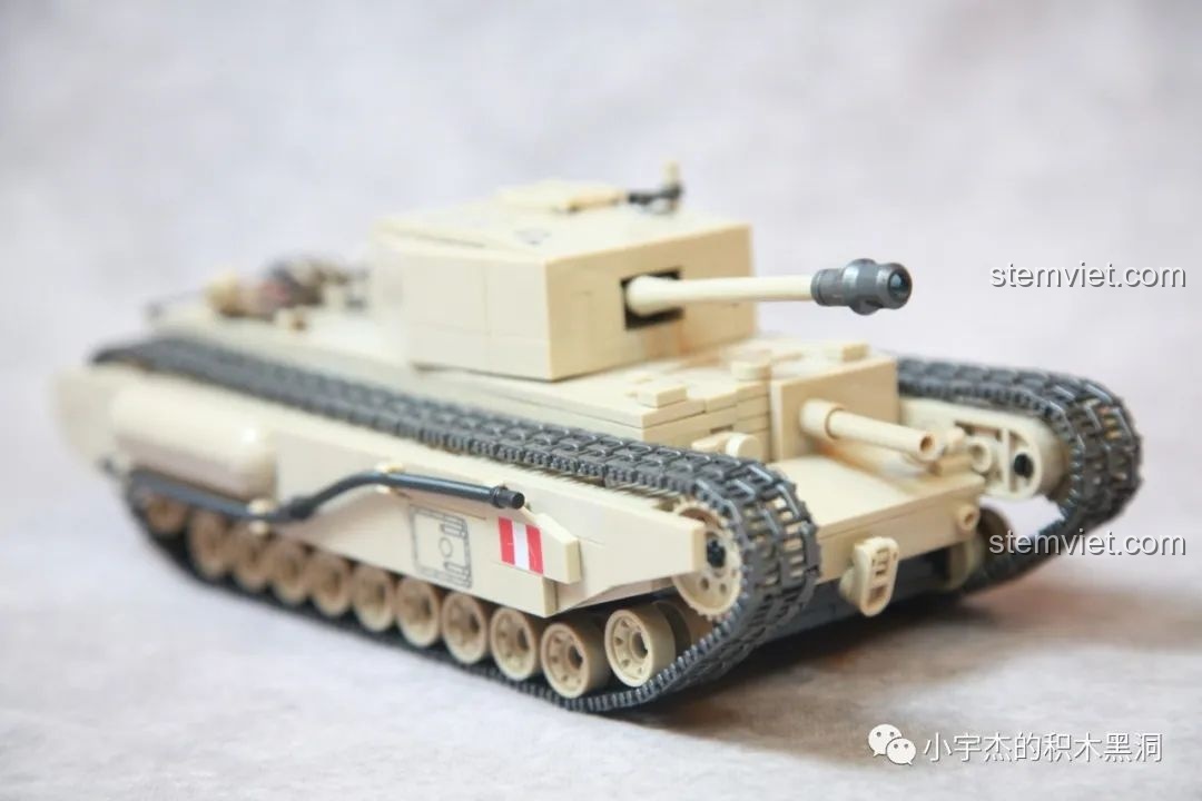 Mô hình xe tăng Tiger I QUANGUAN