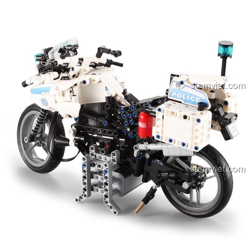 Mô tô cảnh sát CaDA C51023 nhìn từ bên