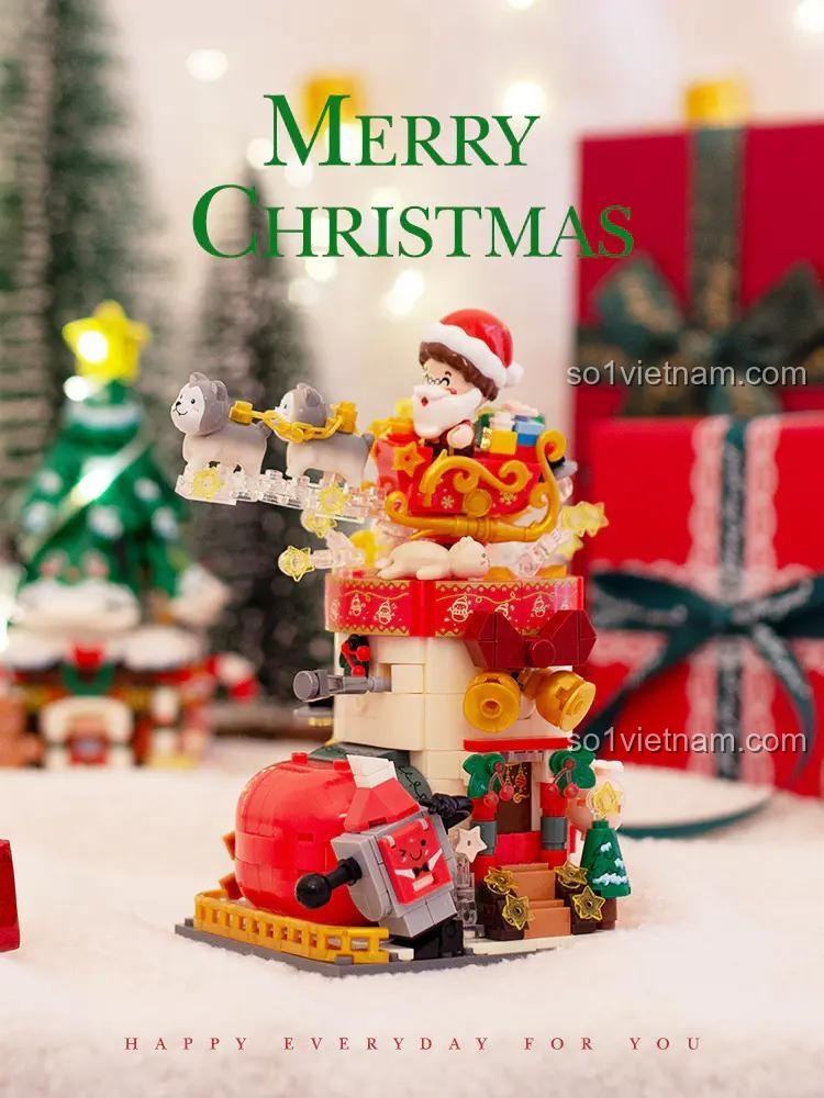 Cảnh quan Giáng Sinh Lắc Léo 月光社 801007