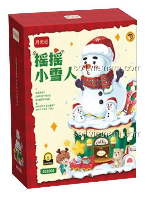 Hộp bộ đồ chơi Giáng Sinh Lắc Léo 801008