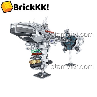 đồ chơi mô hình Tàu chiến Nebulon-B 032001, lựa chọn thay thế tiết kiệm cho LEGO®.