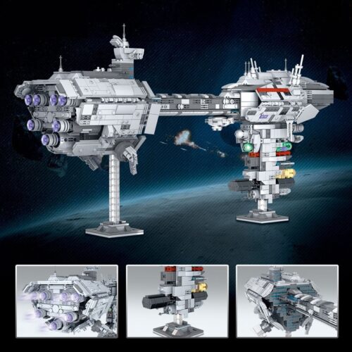 bộ lắp ráp Tàu Hộ Tống Y Tế Nebulon-B MORKMODEL 032001, mô hình Star Wars chi tiết cho con trai 14 tuổi.