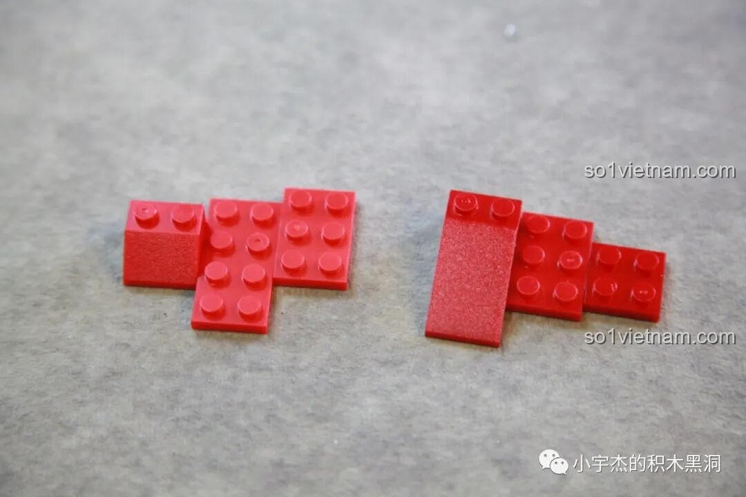 Một bên chân của Giáp Chống Hulk MK44 KBOX V5004 đã hoàn thành, nhìn từ góc nghiêng.