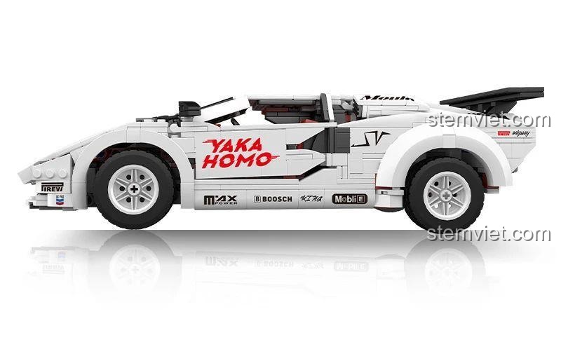 bộ xếp hình 10045 Huyền thoại Lamborghini Countach, chất lượng cao, tương thích LEGO®.