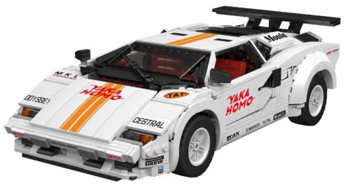 Bộ lắp ráp Mould King 10045S Lamborghini Countach siêu xe điều khiển từ xa, đồ chơi mô hình xe thể thao cho bé trai 8 tuổi, chất lượng cao giá tốt.