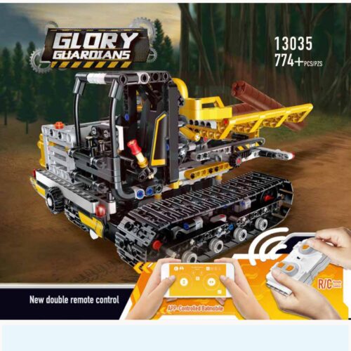 Sách Hướng Dẫn Lắp Ráp Mould King 13035 Xe Xúc Lật Bánh Xích Điều Khiển Từ Xa - Hướng dẫn lắp ghép Mould King 13035 Xe công trình điều khiển từ xa