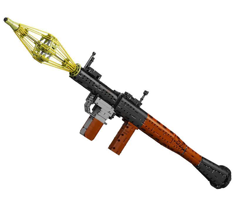 Mô hình RPG-7 Rocket-propelled grenade launcher Mould King 14017