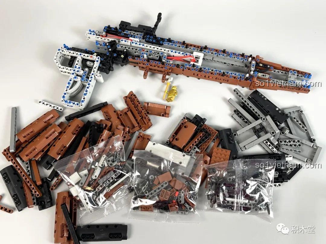 Đánh giá sản phẩm RPG-7 Rocket-propelled grenade launcher Mould King 14017