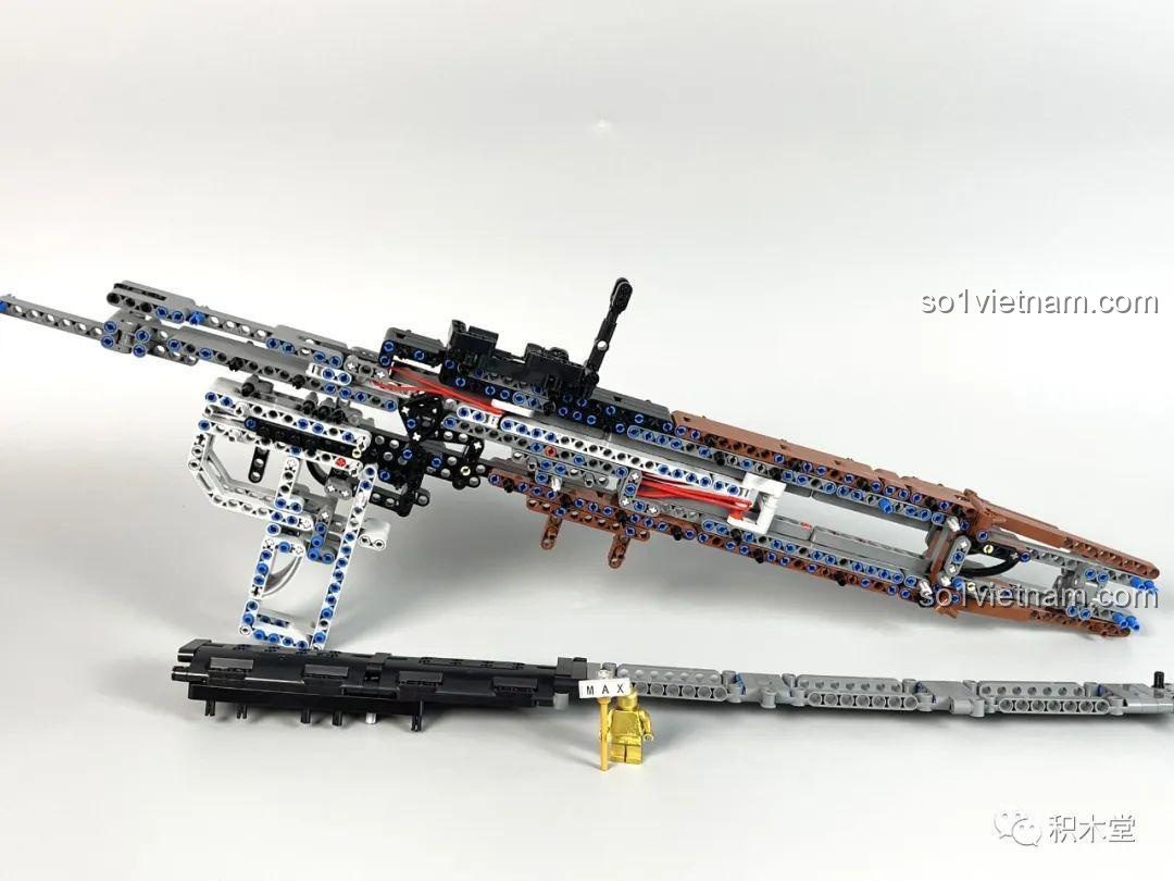 Đánh giá sản phẩm RPG-7 Rocket-propelled grenade launcher Mould King 14017