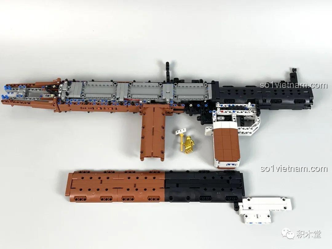 Đánh giá sản phẩm RPG-7 Rocket-propelled grenade launcher Mould King 14017