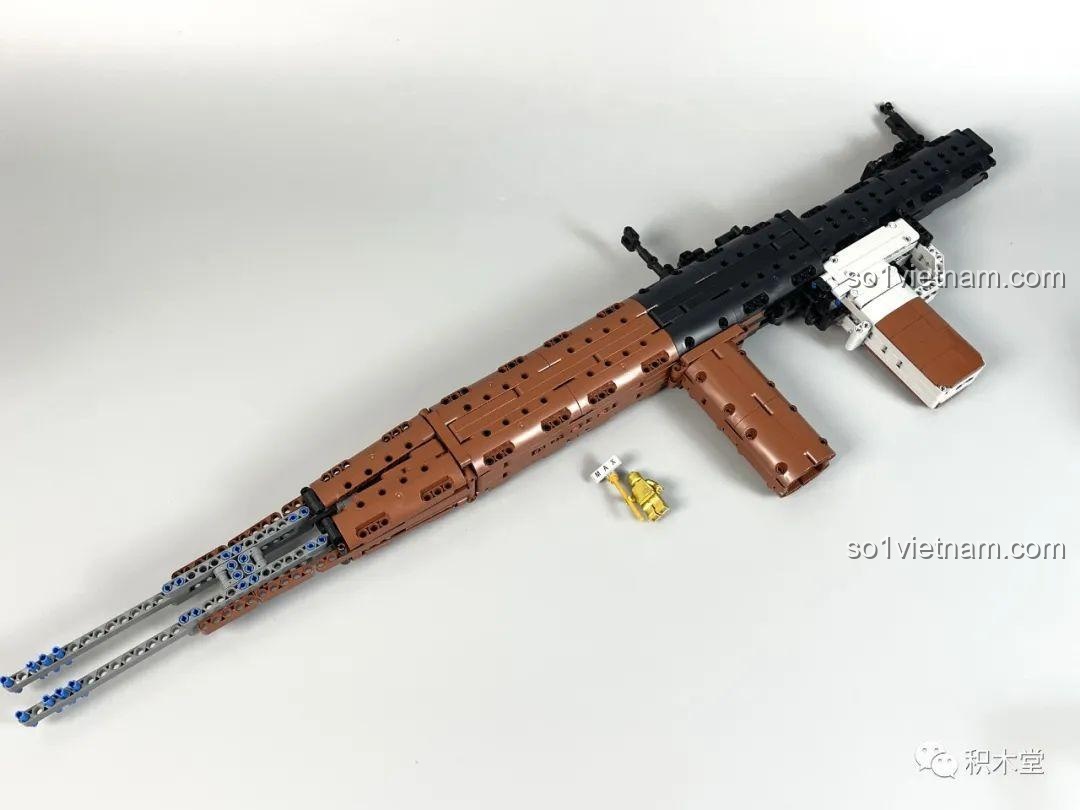 Đánh giá sản phẩm RPG-7 Rocket-propelled grenade launcher Mould King 14017