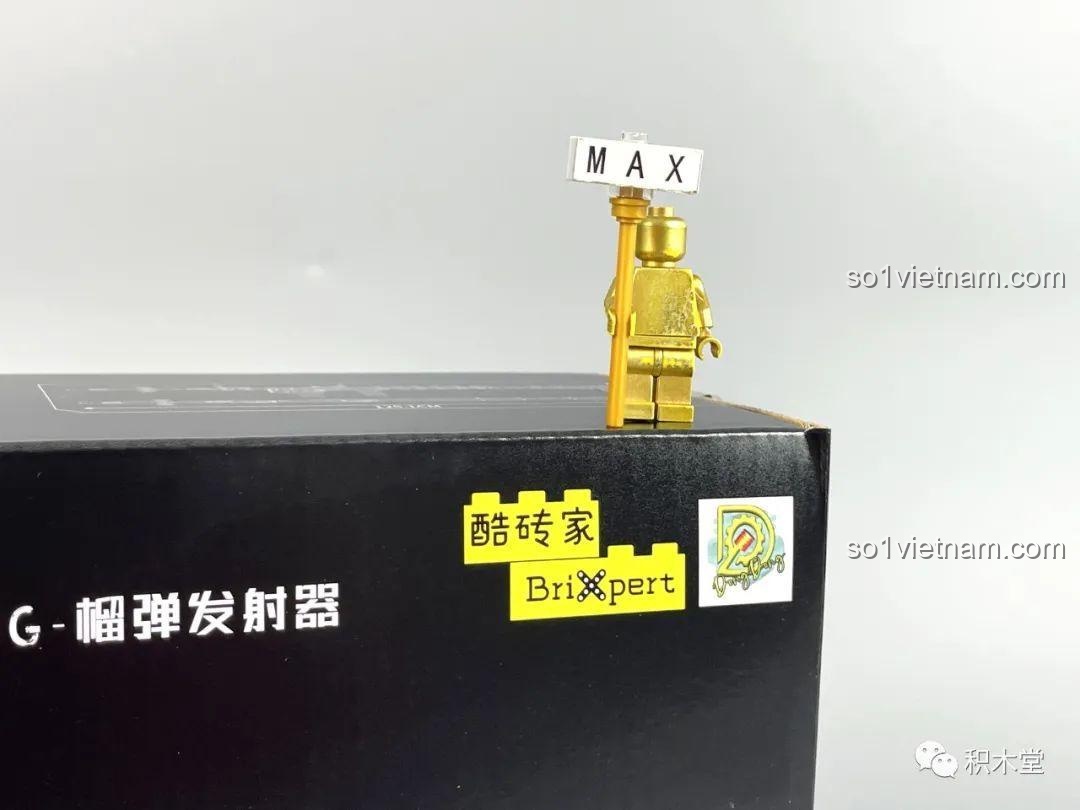 Đánh giá sản phẩm RPG-7 Rocket-propelled grenade launcher Mould King 14017