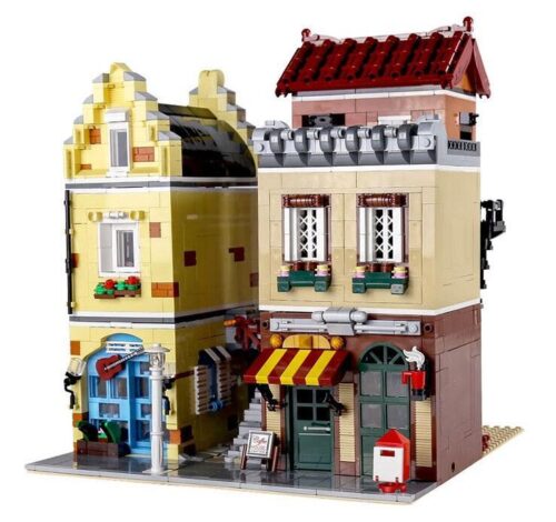 Mould King 16008 Coffee House Bộ đồ chơi Lắp ghép Kiến trúc Tinh Xảo