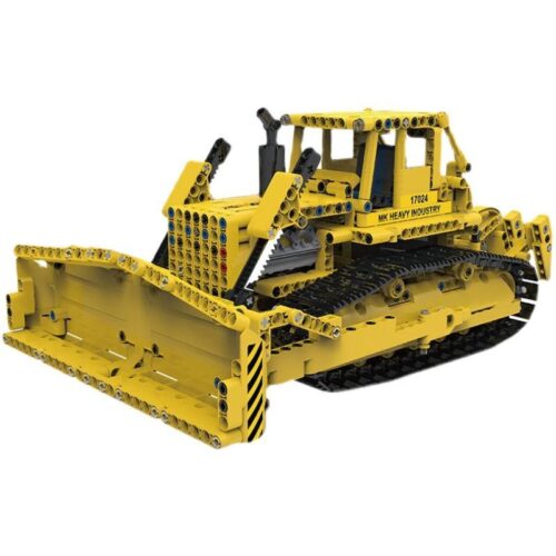 Mô hình xe ủi điều khiển từ xa Mould King 17024, bộ lắp ráp xe công trình hạng nặng cho con trai 14 tuổi, giá tốt.