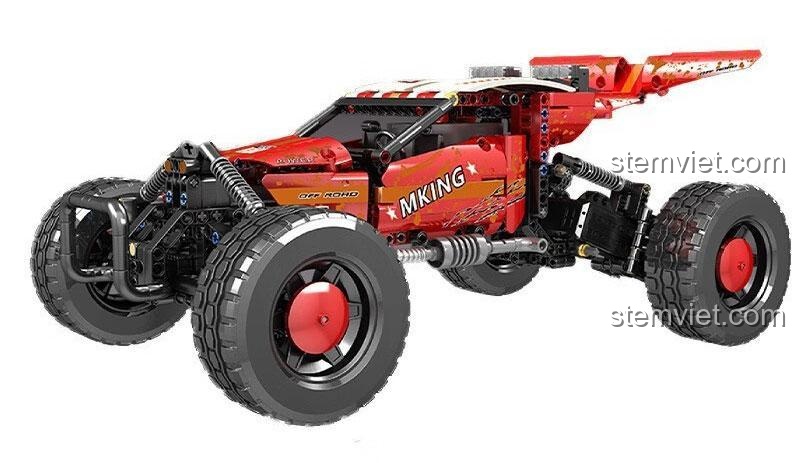 Đồ chơi mô hình Xe Buggy Hurricane Mould King 18019B màu đỏ, xe đua off-road chất lượng cao, phù hợp bé trai 14 tuổi, giá tiết kiệm.