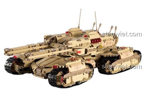 Mô hình Xe Tăng Mammoth MK-II 20011 điều khiển từ xa, đồ chơi lắp ráp Xe Tăng Command & Conquer chi tiết cao cho thanh niên