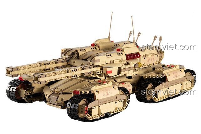 Mô hình Xe Tăng Mammoth MK-II 20011 điều khiển từ xa, đồ chơi lắp ráp Xe Tăng Command & Conquer chi tiết cao cho thanh niên