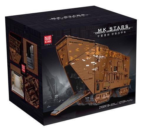 Bộ lắp ráp Mould King 21009 Xe Sa Thạch khổng lồ với hơn 13000 mảnh ghép, mô hình Star Wars chi tiết tinh xảo dành cho bé trai 14 tuổi trở lên, giá tốt.