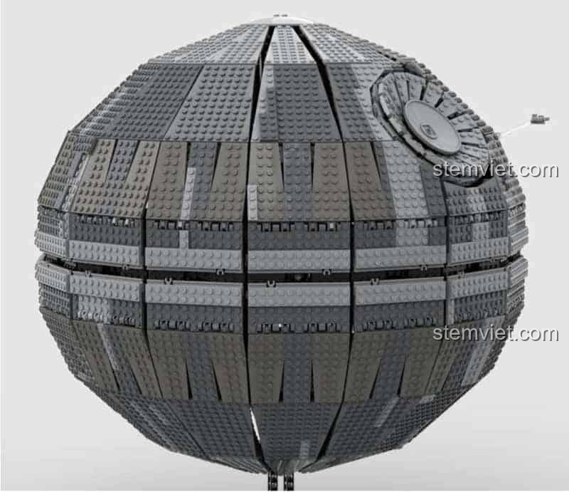Bộ lắp ghép Mould King 21034 Ngôi Sao Chết, đồ chơi mô hình Death Star ship từ USA, chất lượng đảm bảo.