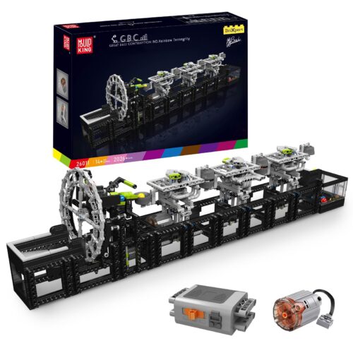 Hộp bộ lắp ghép GBC Dây chuyền nhà máy Mould King 26011, đồ chơi mô hình cơ khí Technic cho con trai 14 tuổi giá rẻ.