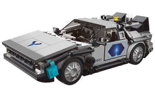 Bộ lắp ghép Xe DeLorean Mould King 27019, đồ chơi mô hình Xe Du Hành Thời Gian cho bé trai 8 tuổi, tái hiện cỗ máy huyền thoại từ phim Back to the Future, giá tốt.