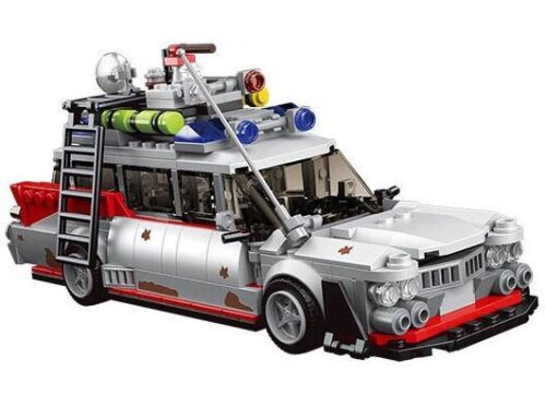 đồ chơi mô hình Xe buýt bắt ma, đồ chơi lắp ráp Xe Ghostbusters, bộ lắp ghép Mould King 27020 cho con trai 8 tuổi, giá tốt