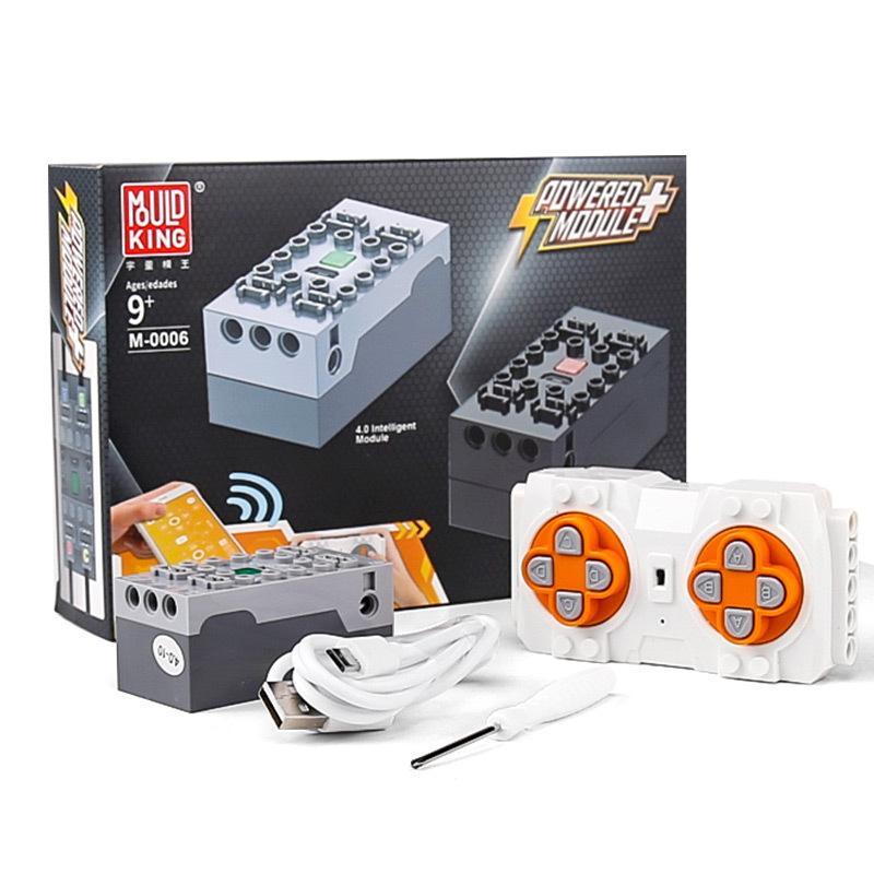 Bộ điều khiển Mould King M-0006 Module Nguồn Điều Khiển 4.0 cho bé trai 6 tuổi, nâng tầm điều khiển đồ chơi lắp ghép, giá tốt.