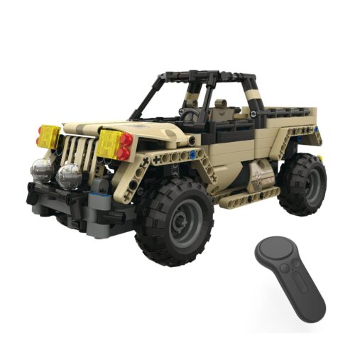 MouldKing 13013 Xe Jeep Quân Sự Armour Alliance Lắp Ráp Điều Khiển Từ Xa