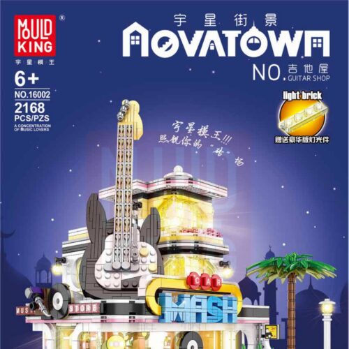 Cửa hàng Guitar MouldKing 16002 hướng dẫn lắp ghép MouldKing 16002 Bộ đường phố