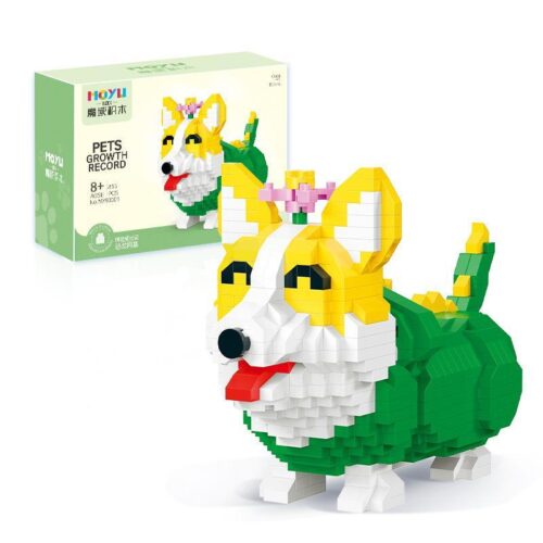 MOYU BLOCK Khủng long Corgi MY93001 bộ đồ chơi lắp ghép 815 Mảnh