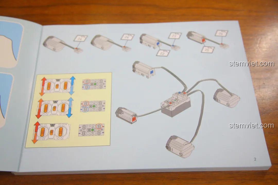 Trang hướng dẫn lắp đặt bộ động cơ RC cho xe MOYU BLOCK MY88005.