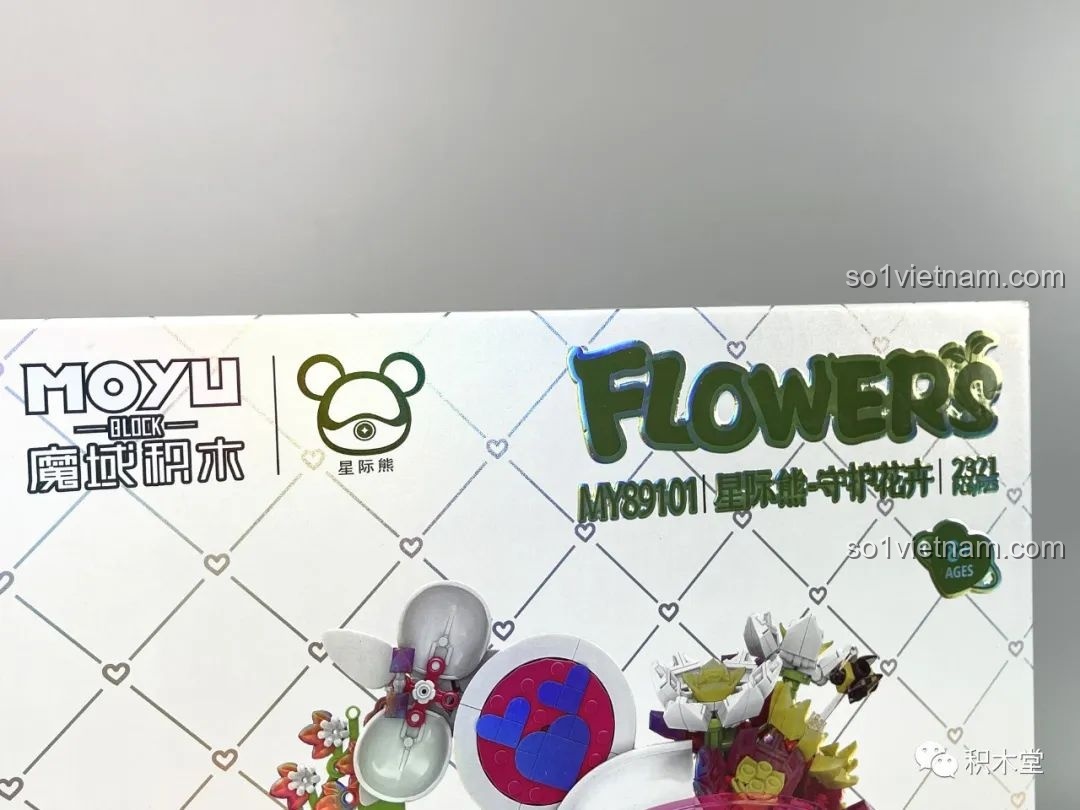 Chi tiết logo và thông tin trên hộp MOYU BLOCK MY89101