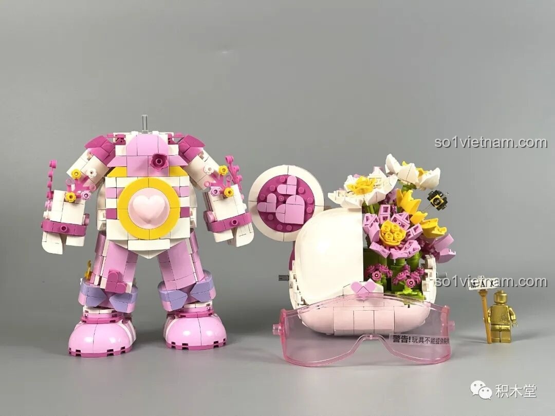 Lắp ráp tay Gấu Vũ Trụ MOYU BLOCK MY89101