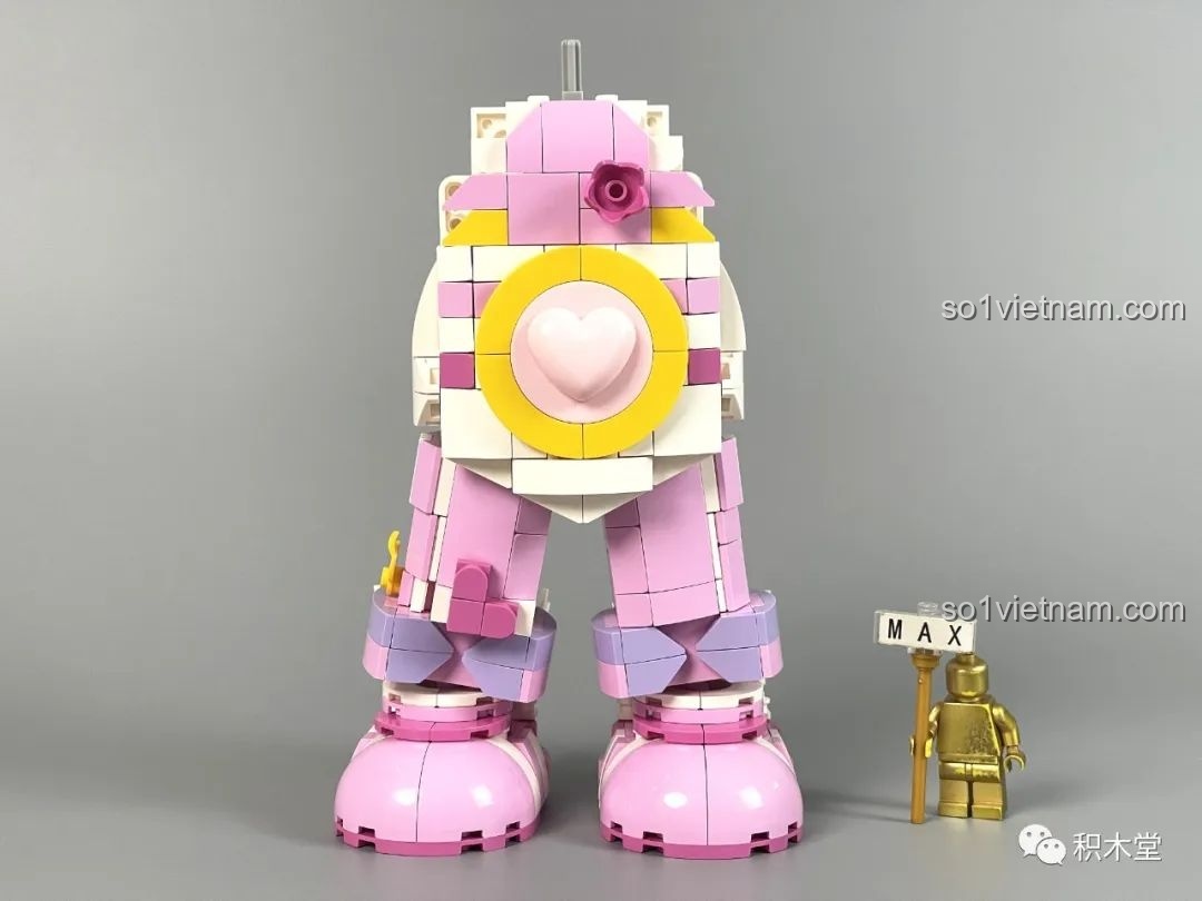 Lắp ráp phần thân của Gấu Vũ Trụ MOYU BLOCK MY89101