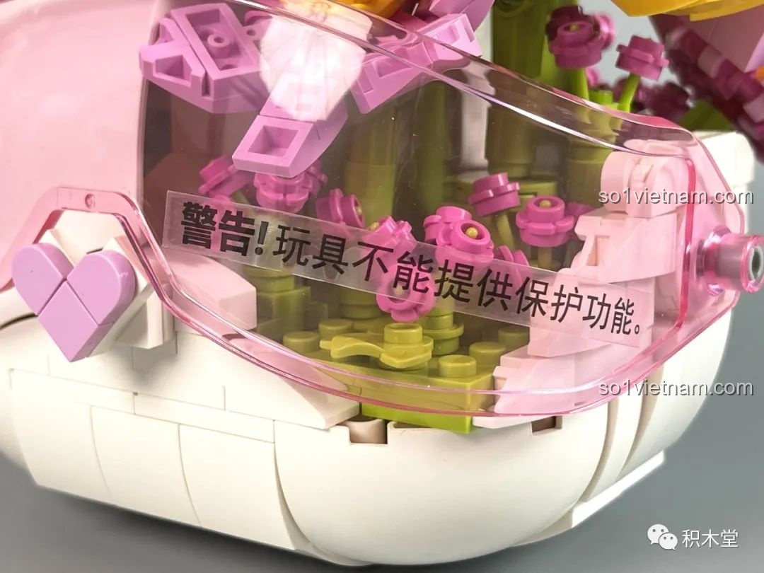 Phần thân Gấu Vũ Trụ MOYU BLOCK MY89101 sau khi lắp ráp